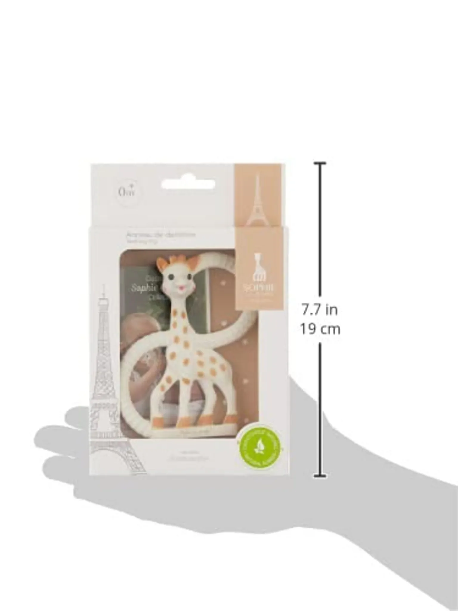Beißring „Sophie la girafe“ – weich, aus Naturkautschuk